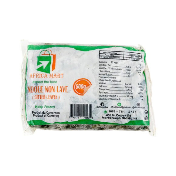 Frozen Ugu Leaves(Africa Mart) 500g