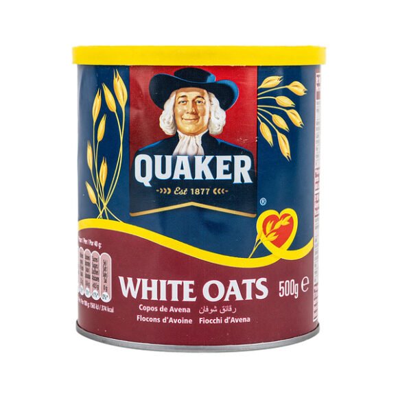 Quaker white oats 500g