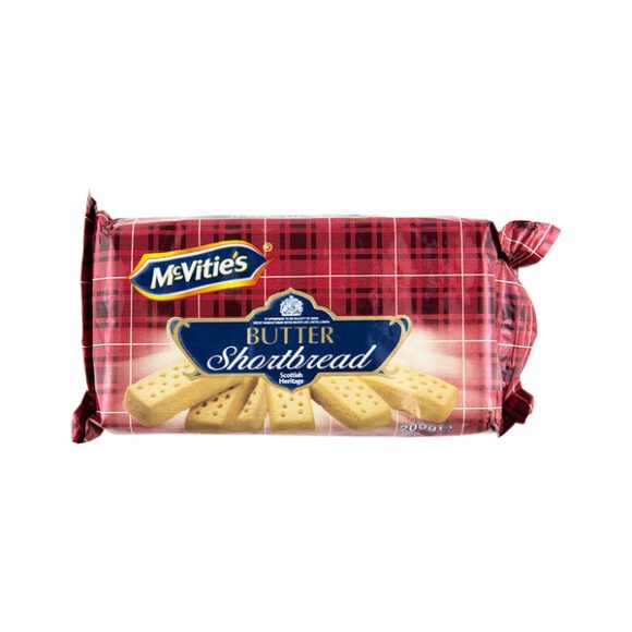 MCVITIES BUTTER SHORTBREAD 200G