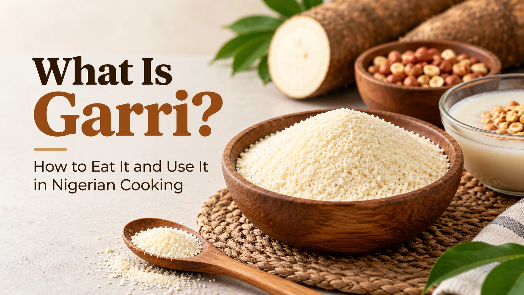 What Is Garri? How to Eat It and Use It in Nigerian Cooking?