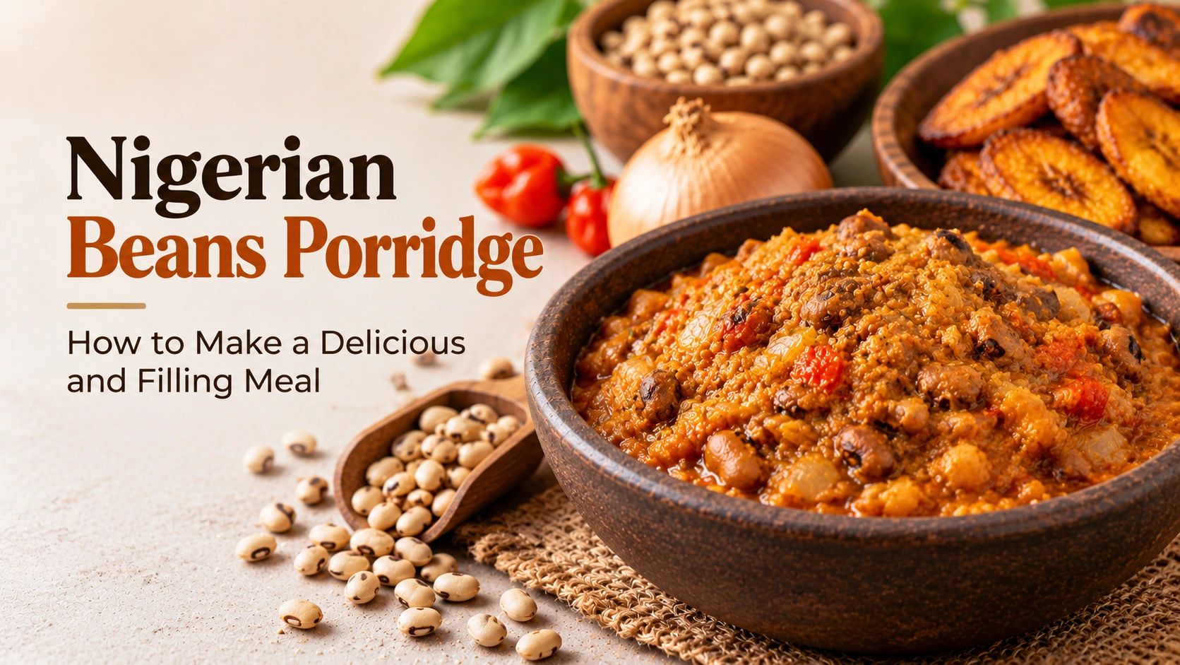 Nigerian Beans Porridge: How to Make a Delicious and Filling Meal?